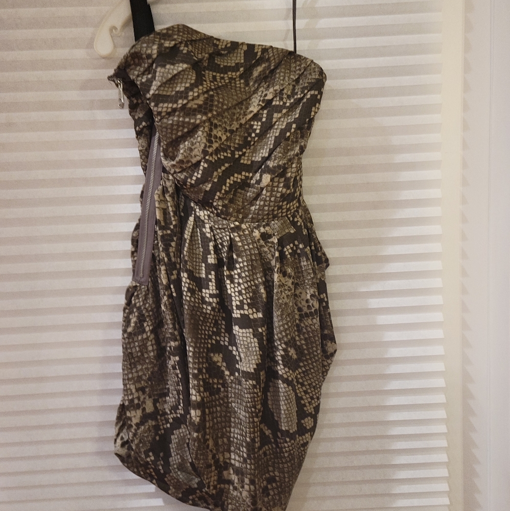Michael Kors Strapless Mini Dress